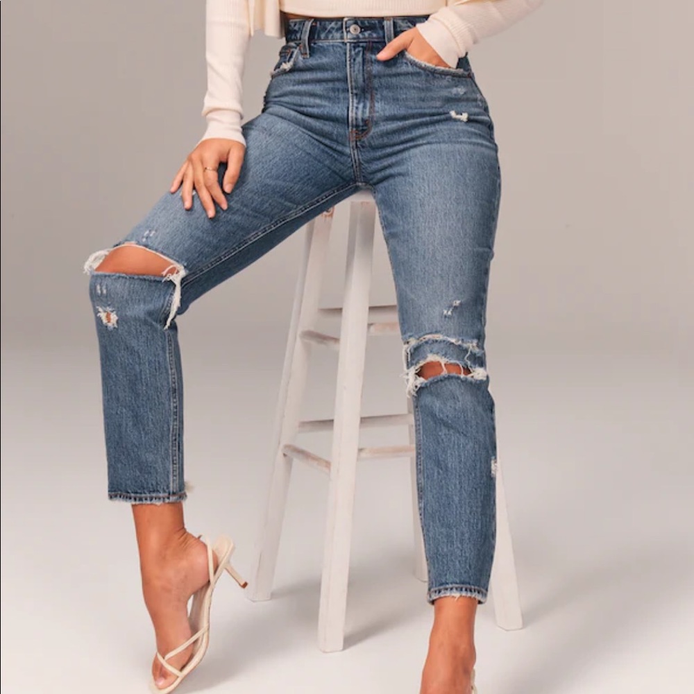 Abercrombie and Fitch Mom Jean